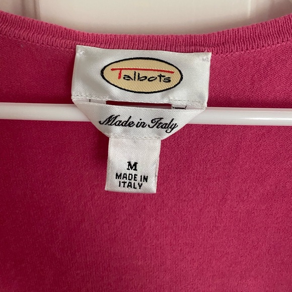 Talbots Pink Cardigan - Picture 8 of 11